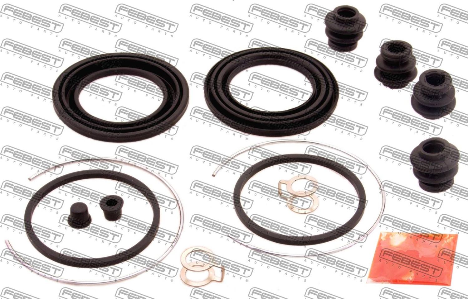 Ремкомплект тормозного суппорта Febest. Артикул 0175-NZE120F