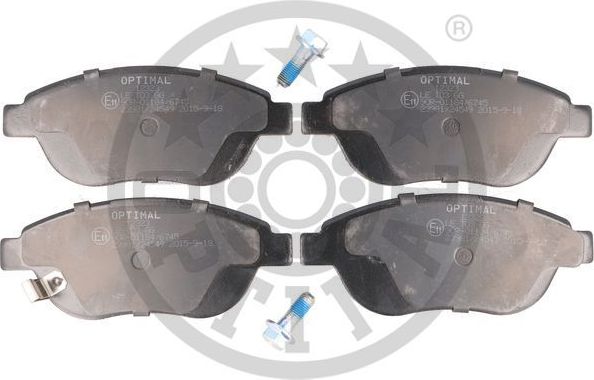 Тормозные колодки Optimal. Артикул 12323