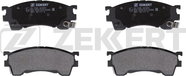 Тормозные колодки Zekkert передние для Mazda MX-6 1992-1997. Артикул BS-2036