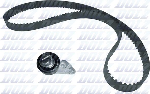 Ремень ГРМ с роликами (комплект) Dolz. Артикул SKD127