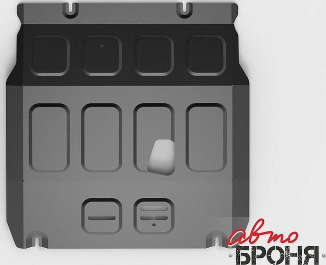 Защита АвтоБРОНЯ для картера Geely Okavango VX11 РКПП FWD 2022-2026. Артикул 111.01941.1