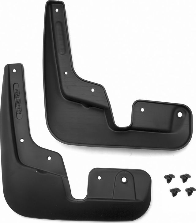 Брызговики Autofamily передняя пара для Renault Logan II седан 2014-2026. Артикул NLFD.41.32.F10