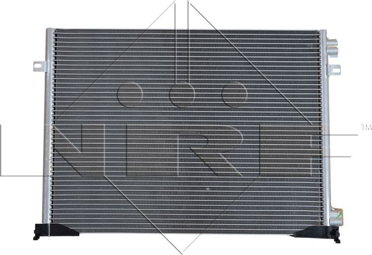 Радиатор кондиционера (конденсатор) NRF (алюминий). Артикул 35914