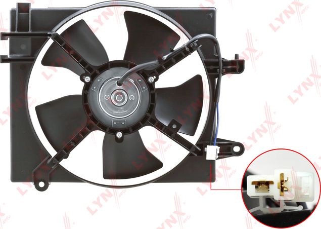 Вентилятор радиатора двигателя LYNXauto. Артикул RF-1180