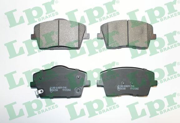 Тормозные колодки LPR. Артикул 05P2062