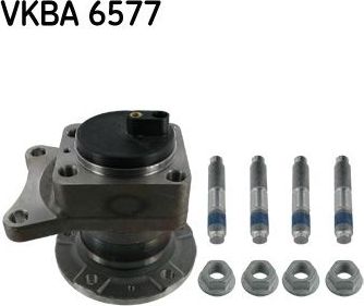 Ступичный подшипник (комплект) SKF задний для Citroen Jumpy II 2007-2016. Артикул VKBA 6577
