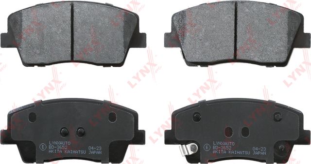 Тормозные колодки LYNXauto передние для Genesis G70 I 2017-2026. Артикул BD-3652