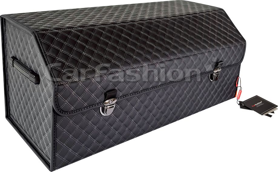 Органайзер CarFashion в багажник TREVEL L Черный/Темно-серый. Артикул 45041
