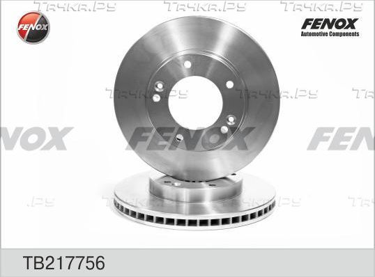 Тормозной диск Fenox. Артикул TB217756