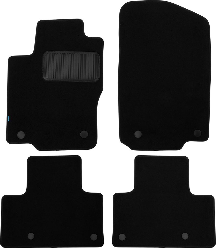 Коврики Klever Premium для салона Mercedes-Benz GL-Класс X166 2012-2019. Артикул KLEVER03344422110kh