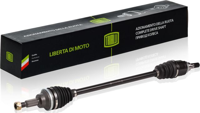 Полуось (привод в сборе, приводной вал) Trialli задняя для Dacia Duster I 2010-2018. Артикул AR 0911