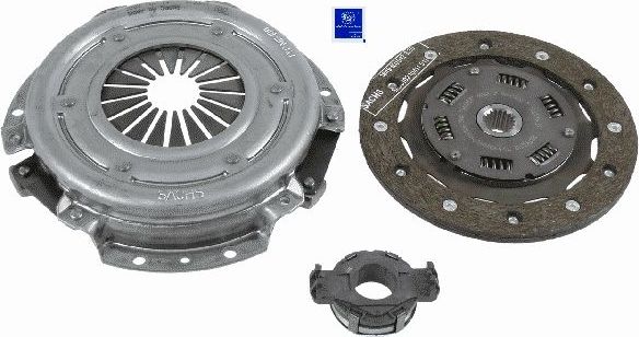 Сцепление (комплект) SACHS для Peugeot 405 1987-1996. Артикул 3000 556 101