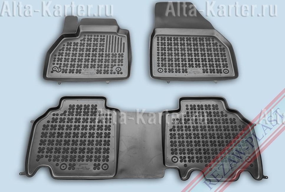 Коврики Rezaw Plast для салона Renault Kangoo II 2008-2026. Артикул 201907