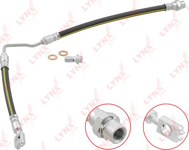 Тормозной шланг LYNXauto для BMW X5 I (E53) 2000-2006. Артикул BL-3114
