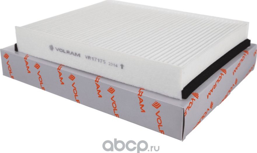 ФИЛЬТР САЛОННЫЙ FORD FOCUS III 1.6-2.0 10-/C-MAX II 1.6-2.0 10- VOLVO V40 13- (Volram). Артикул VR17175