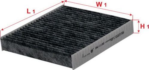 Салонный фильтр Sakura. Артикул CAC-11180