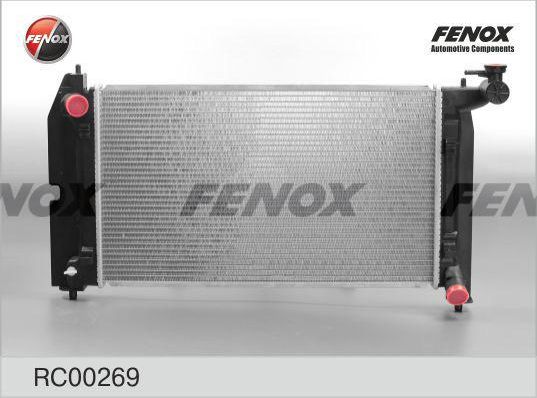 Радиатор охлаждения двигателя Fenox. Артикул RC00269
