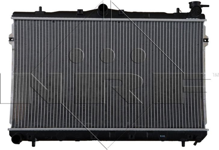 Радиатор охлаждения двигателя NRF (алюминий). Артикул 53504