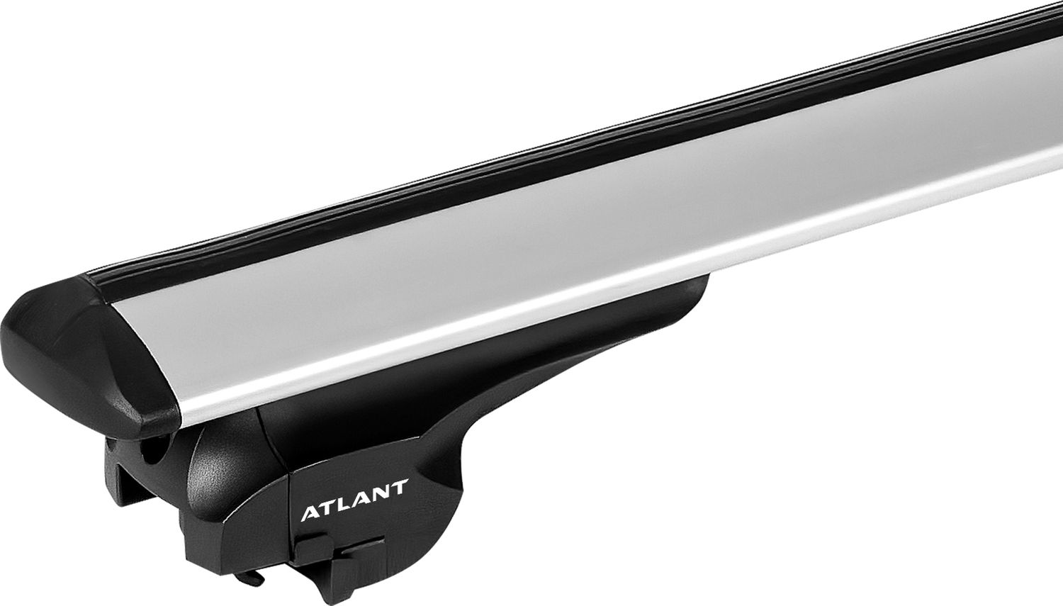 Багажник на интегрированные рейлинги Атлант (тип F) для Exeed LX 2019-2026 (Крыловидные дуги). Артикул 7008-8823