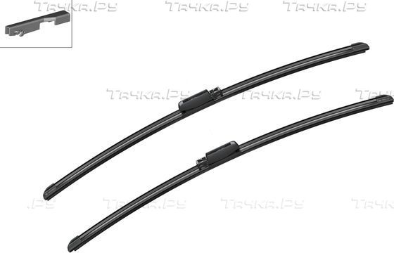 Щетки стеклоочистителя (дворники) Bosch передние для SEAT Toledo III 2004-2009. Артикул 3 397 118 958