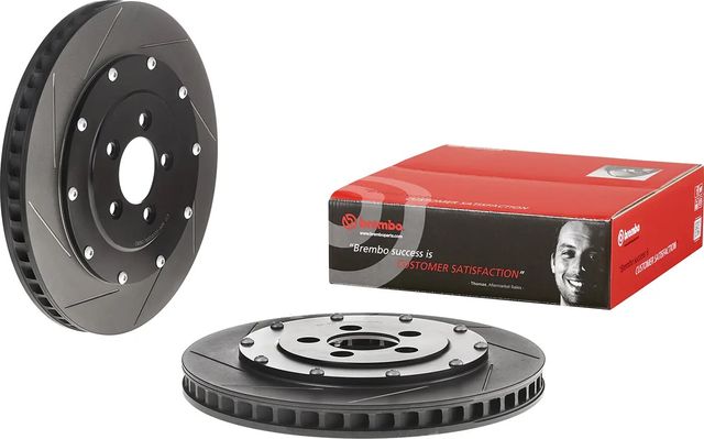 Тормозной диск Brembo PRIME LINE - Floating передний левый для Aston Martin Vanquish I 2001-2007. Артикул 09.7887.33