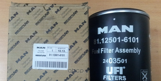 Топливный фильтр MAN. Артикул 81125016101
