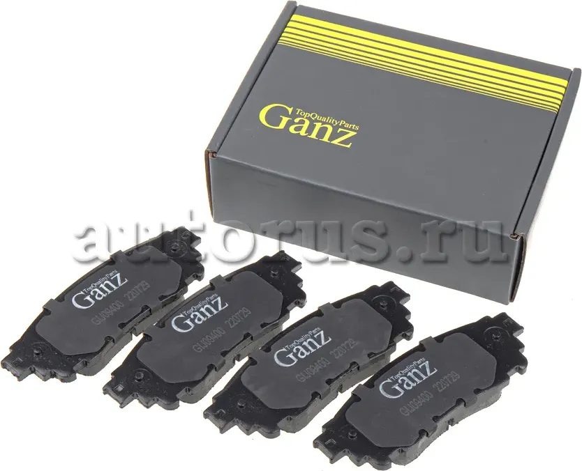 Колодки задние (Ganz). Артикул GIJ09400