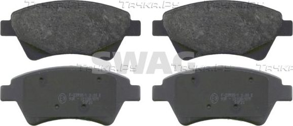 Тормозные колодки SWAG передние для Renault Scenic II 2003-2005. Артикул 60 91 6477