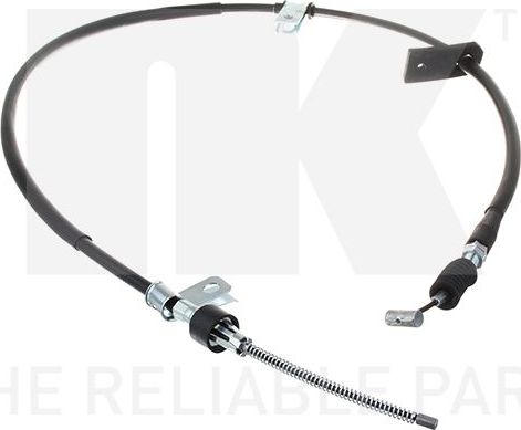 Трос ручника (тросик ручного тормоза) NK. Артикул 905231