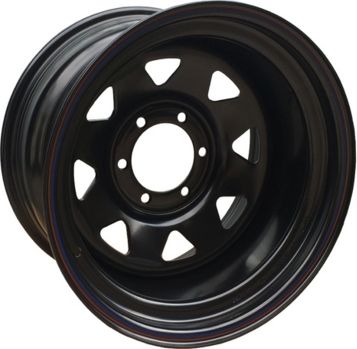 Колёсный диск OFF-ROAD Wheels стальной черный 6x139,7 10xR17 d110 ET-40 для Mitsubishi L400 1995-2006. Артикул 1710-63910BL-40