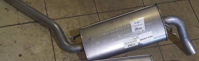 Глушитель (средняя часть) Asso для Audi 80 IV (B3) 1986-1991. Артикул 04.6007