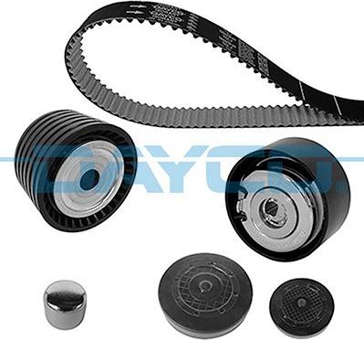 Ремень ГРМ с роликами (комплект) Dayco для Renault Vel Satis I 2002-2009. Артикул KTB899