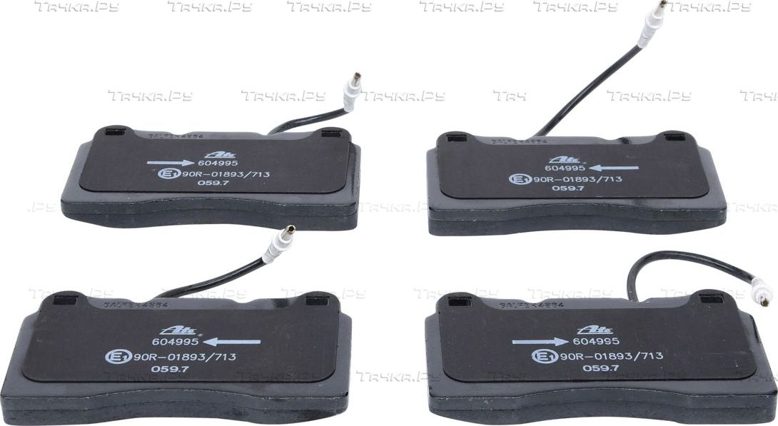 Тормозные колодки ATE передние для Lancia Phedra 2002-2010. Артикул 13.0460-4995.2