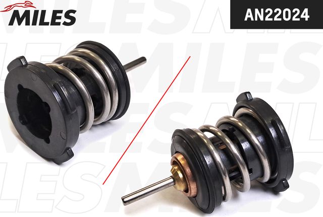 Термостат Miles для Volkswagen Polo V 2010-2026. Артикул AN22024