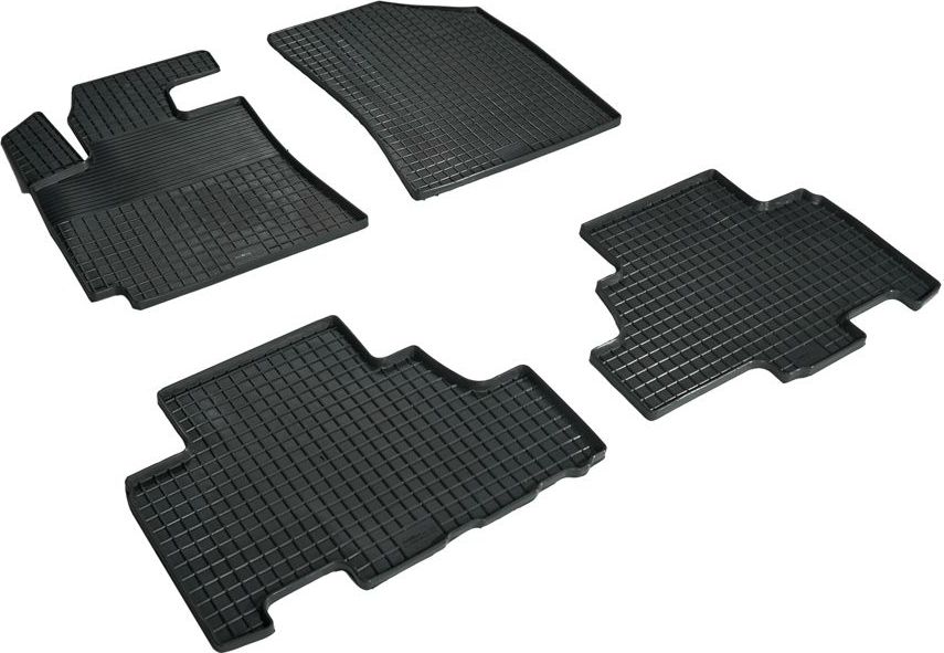 Коврики резиновые Seintex с узором сетка для салона Changan CS75 Plus 2018-2026. Артикул 99482