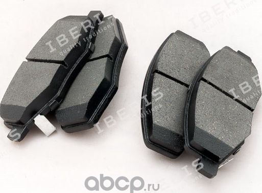 КОЛОДКИ ТОРМОЗНЫЕ ПЕР К-Т CHERY QQ6 JAGGI (Iberis). Артикул IB153008 
