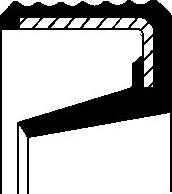 Сальник Corteco (Полихлоропрен (неопрен)). Артикул 49378504