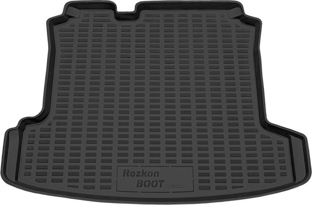 Коврик полиуретановый Rezkon для багажника Volkswagen Polo V седан 2009-2026. Артикул 5535020100