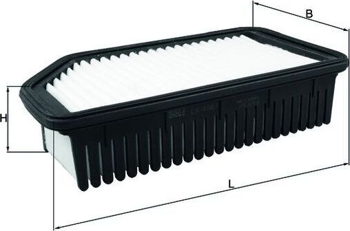 Воздушный фильтр Mahle. Артикул LX 4083