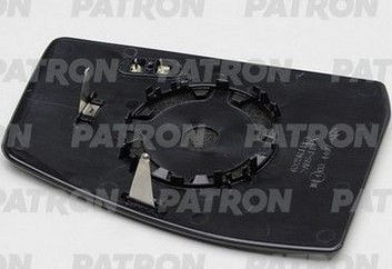 Зеркальное стекло бокового зеркала Patron правое для Ford Transit Custom I 2012-2026. Артикул PMG1249G02