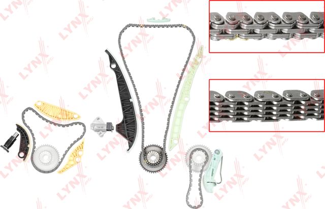 Цепь ГРМ LYNXauto для Volkswagen Passat CC I 2008-2012. Артикул TK-0053
