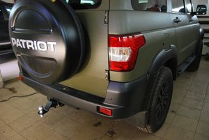 Фаркоп Oris (ранее Bosal) для УАЗ 3163 Патриот 4x4 I рестайлинг 2014-2025. Артикул 6509-E