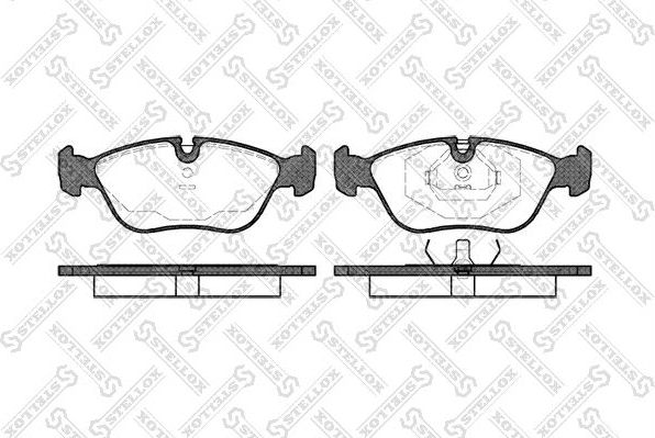 Тормозные колодки Stellox. Артикул 457 000B-SX