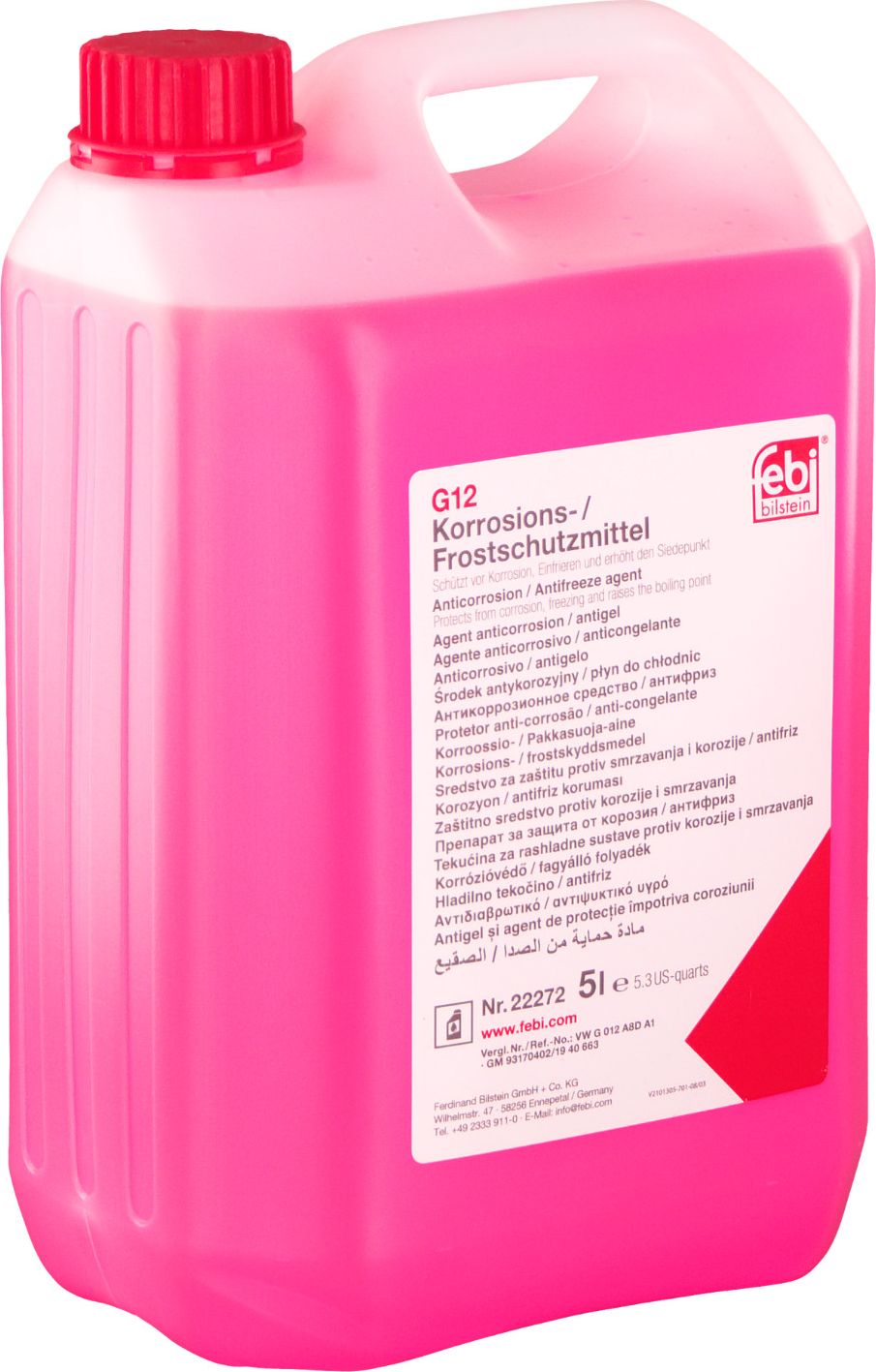 Антифриз Febi Bilstein. Артикул 22272
