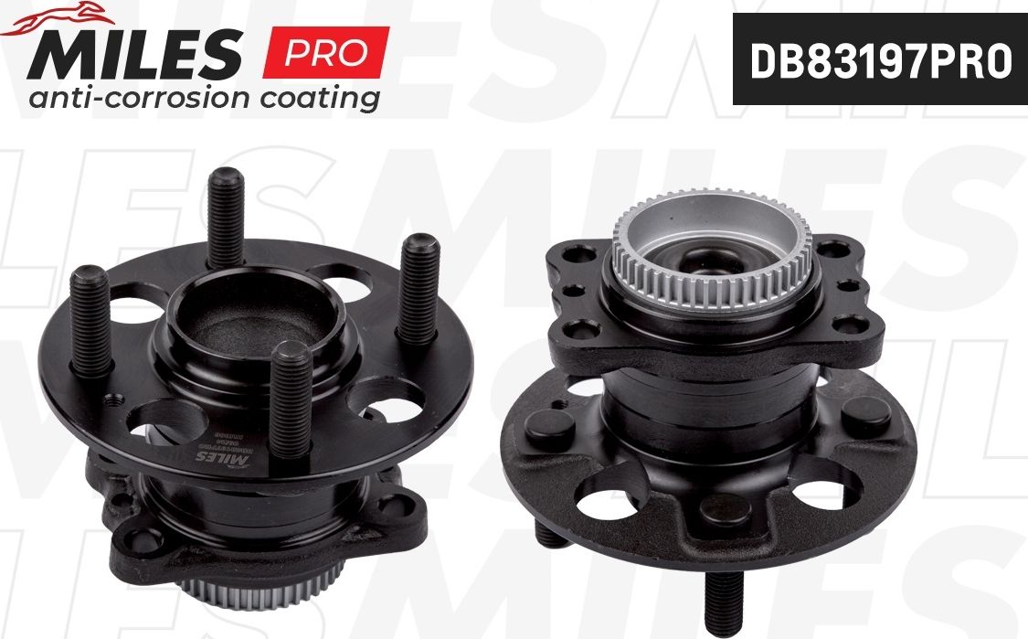 Ступица с подшипником задняя HYUNDAI SOLARIS/KIA RIO III 10-. (Miles). Артикул DB83197PRO