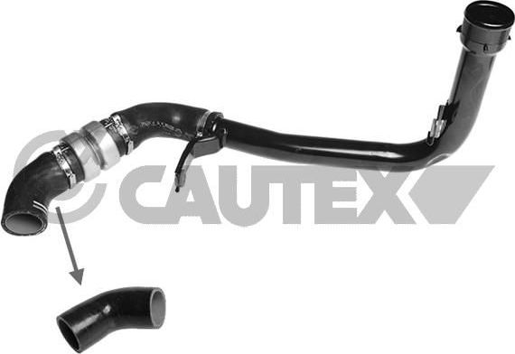 Патрубок интеркулера Cautex. Артикул 752698