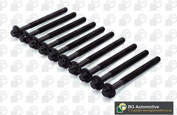 Комплект болтов ГБЦ BGA для Citroen C2 2005-2009. Артикул BK3381