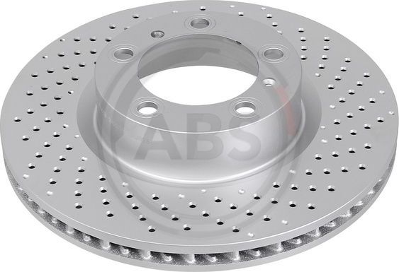 Тормозной диск ABS передний правый для Porsche Cayman II (981) 2013-2016. Артикул 18411