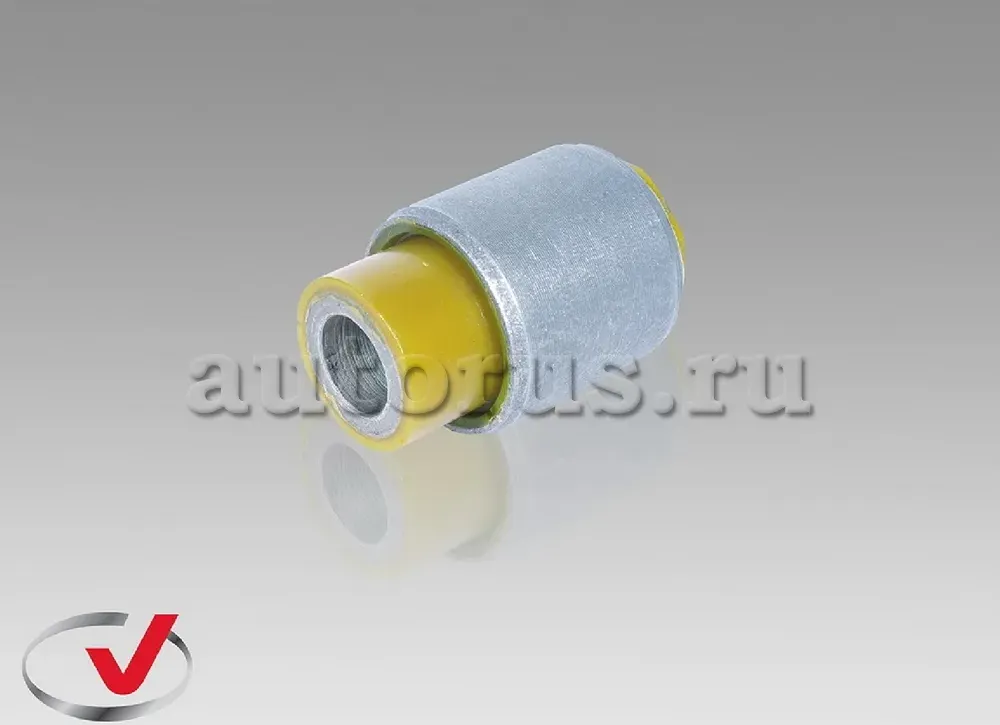Сайлентблок Полиуретановый задней подвески поперечного рычага (развального) (Vtulka). Артикул 2806009