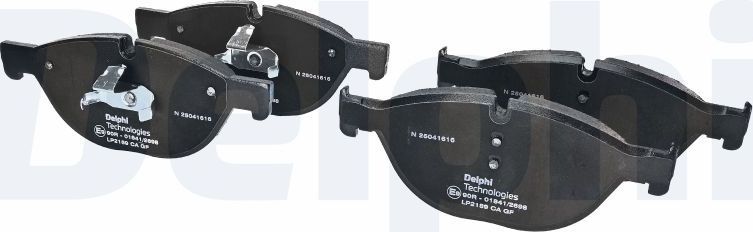 Тормозные колодки Delphi (Low-Metallic). Артикул LP2189